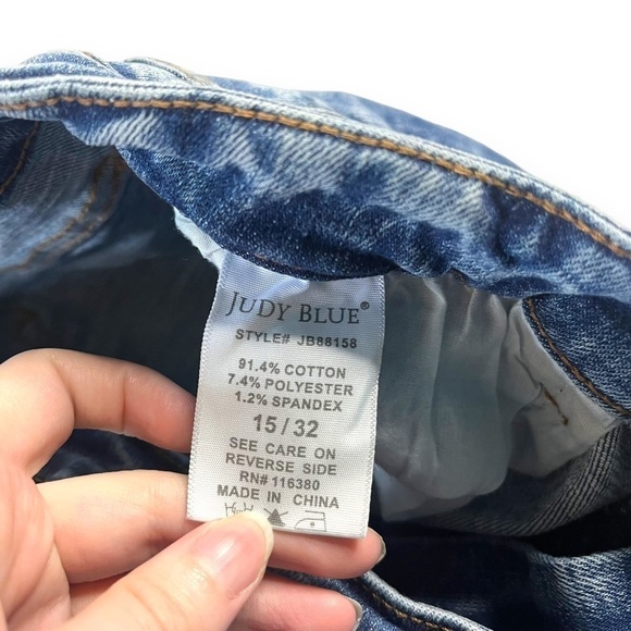 Judy Blue Jeans Womens 15/32 Acid/Mineral Wash High Waist Skinny Style JB88158 - Picture 8 of 8